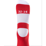 Гетры футбольные Jögel Essential JA-006, цвет красный/серый